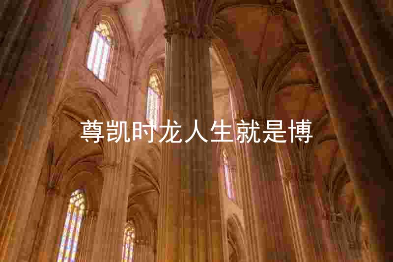 尊凯时龙人生就是博