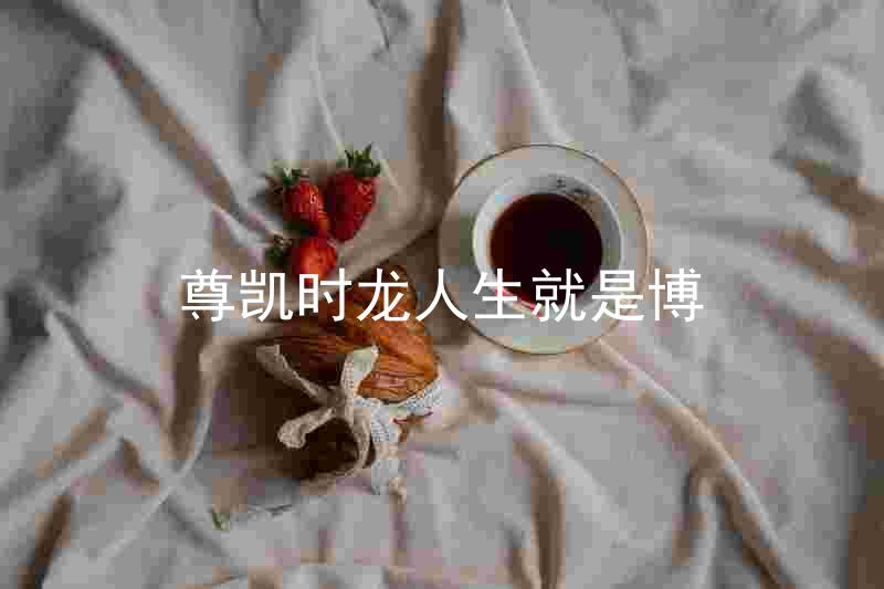 尊凯时龙人生就是博